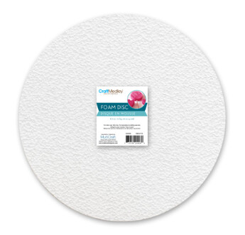 6&quot;x1&quot; Polyfoam Disc White