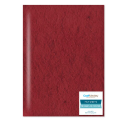 9&quot;x12&quot; Felt Sheet Burgundy