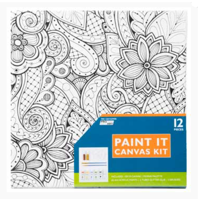 DIY Paint It Canvas Kit