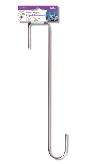 13&quot; Metal Wreath Hanger Bronze