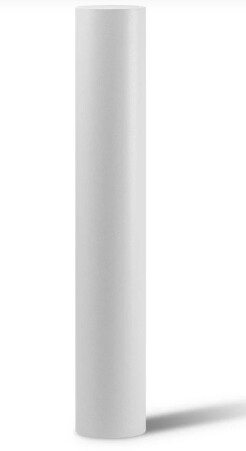 2"x24" Extruded Styrofoam Dowel Rod White