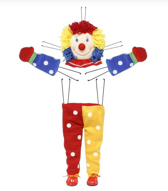 4pc 36&quot; Clown Wreath Enhancement