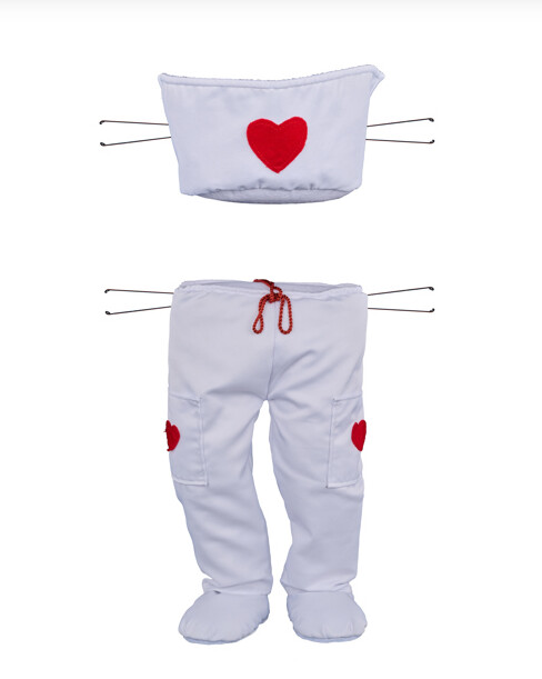 2pc 22&quot;x11&quot; Nurse Wreath Enhancement