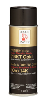 Design Master 11oz Spray Paint 14kt Gold