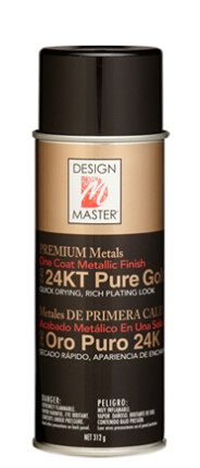 Design Master 11oz Spray Paint 24kt Pure Gold