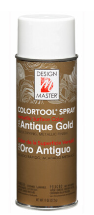 Design Master 12oz Spray Paint  Antique Gold