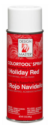 Design Master 12oz Spray Paint Holiday Red