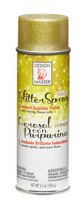 Design Master 5.5oz Glitter Spray Gold