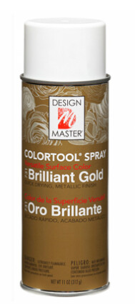Design Master 12oz Spray Paint Brilliant Gold