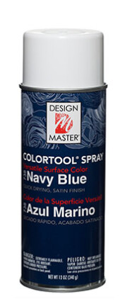 Design Master 12oz Spray Paint Navy
