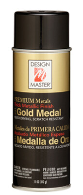 Design Master 11oz Spray Paint Gold Medal