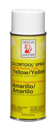 Design Master 12oz Spray Paint Yellow