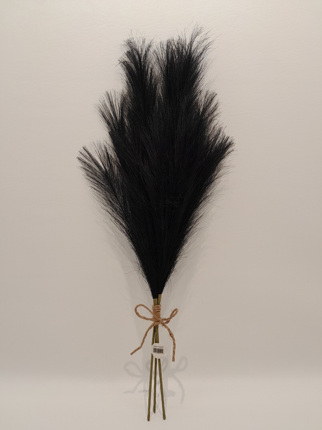 28&quot; Feather Grass Bundle x3 Black