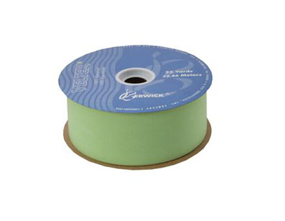 2.5&quot;x25yd Velvet Ribbon Apple