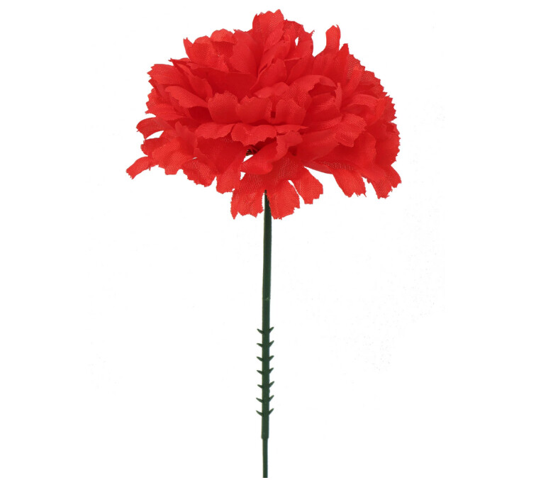 7&quot; Carnation Pick w/3.5&quot; Head Red