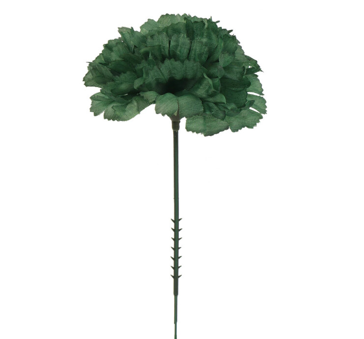7&quot; Carnation Pick w/3.5&quot; Head Emerald