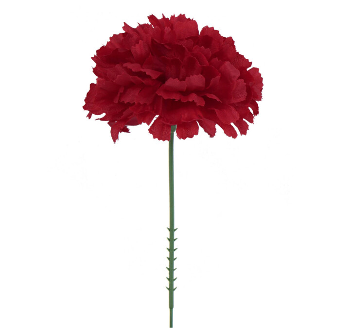 7" Carnation Pick w/3.5" Head Burgundy 7" Carnation Pick w/3.5" Head Burgundy