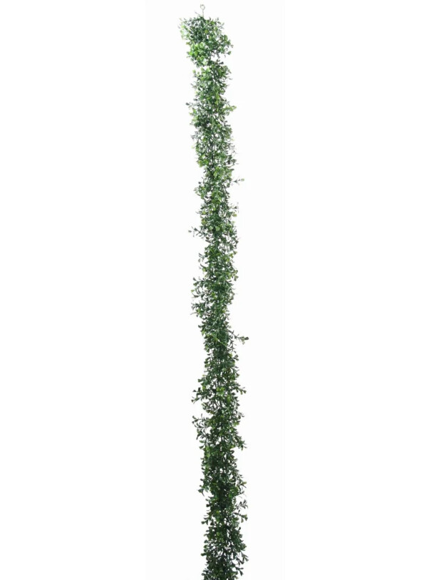 9&#39; Boxwood Garland w/760 Tips Two Toned Green
