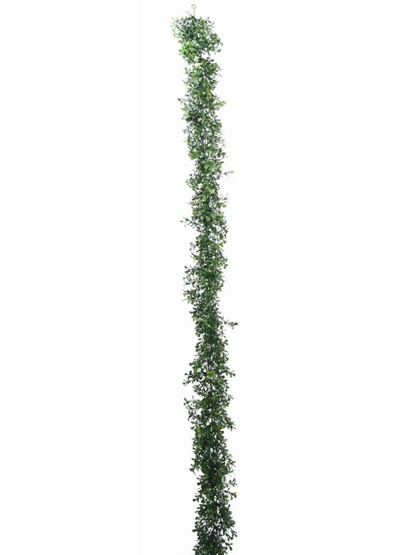 9&#39; Boxwood Garland w/760 Tips Two Toned Green