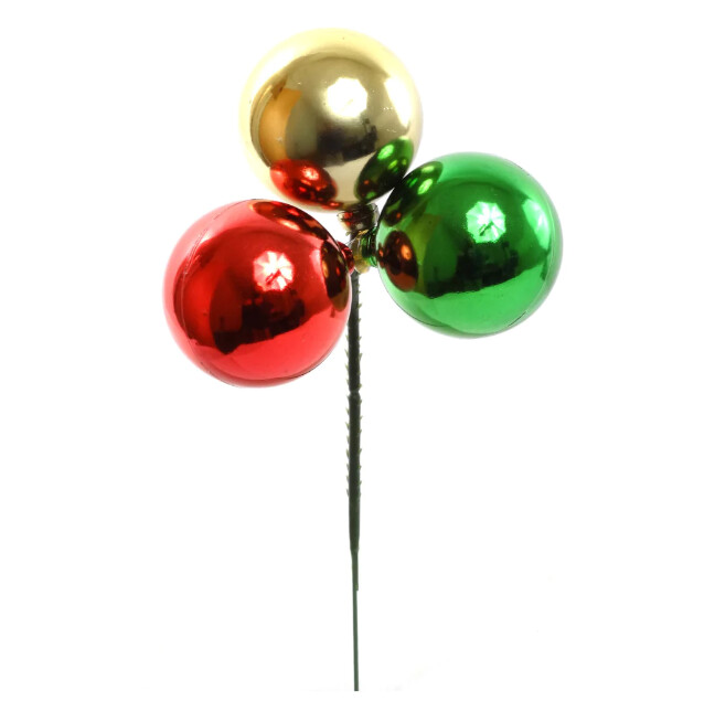50mm Ball Pick x3 Red/Green/Gold