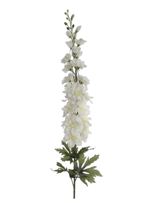 37&quot; Delphinium Spray White