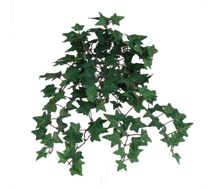 13&quot; Hanging Mini English Ivy Bush w/176 Leaves Green