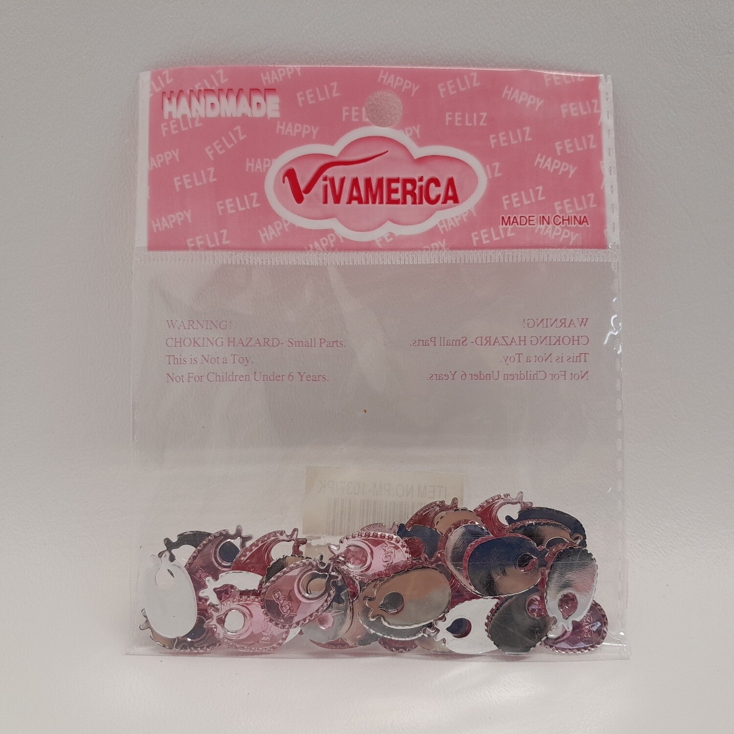 36pc 1/2&quot; Baby Bibs Pink