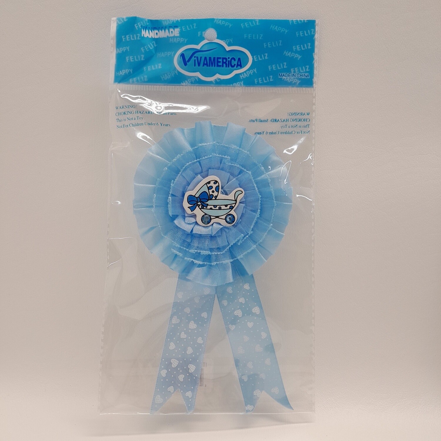 7&quot; Stroller Award Pin Blue