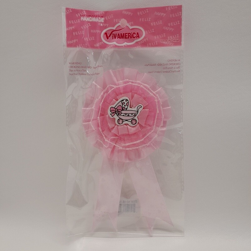 7&quot; Stroller Award Pin Pink