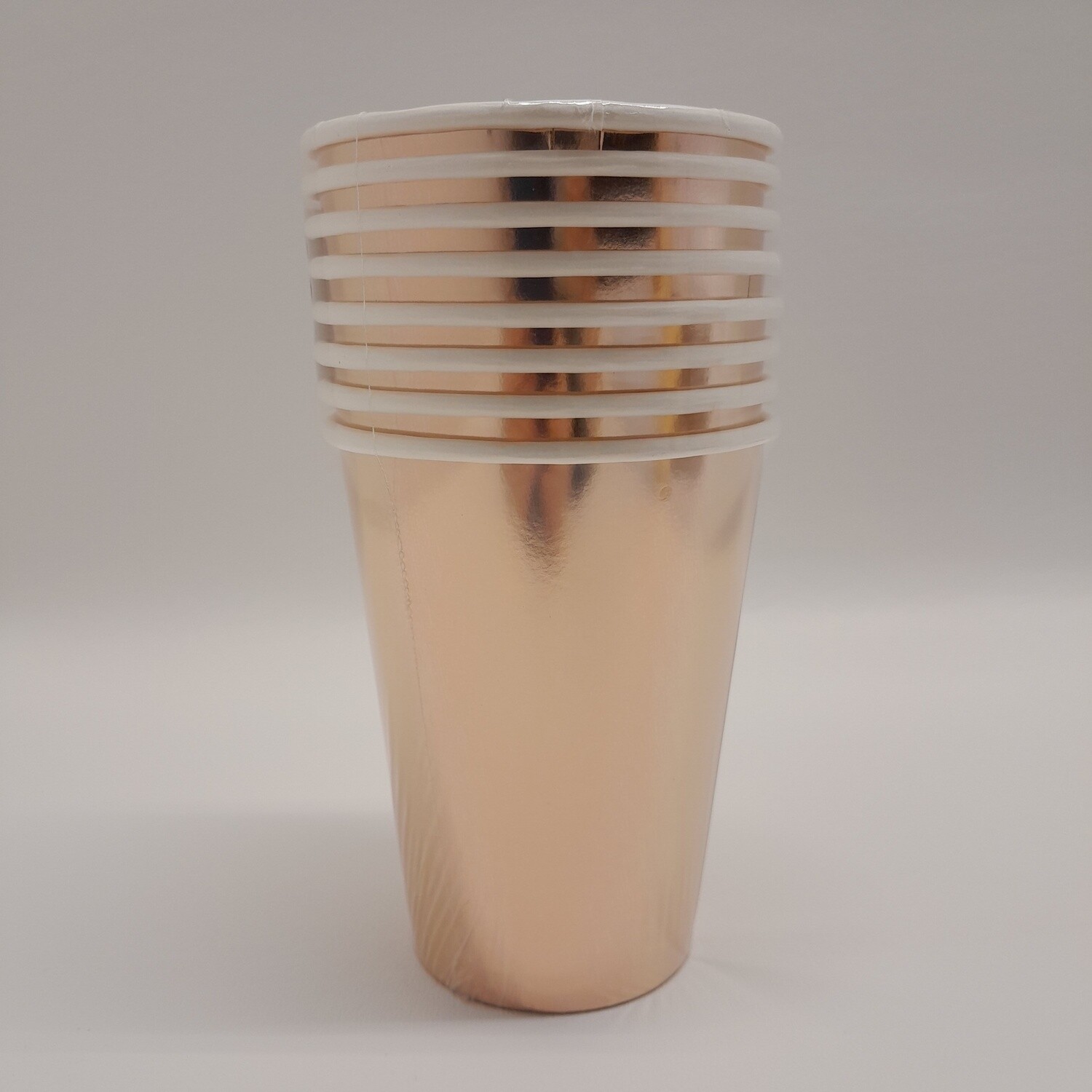 8pc 12oz Cups Rose Gold