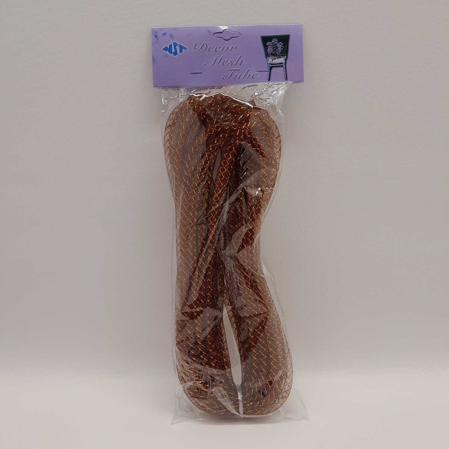 8mm x 15yd Mesh Tubing Brown