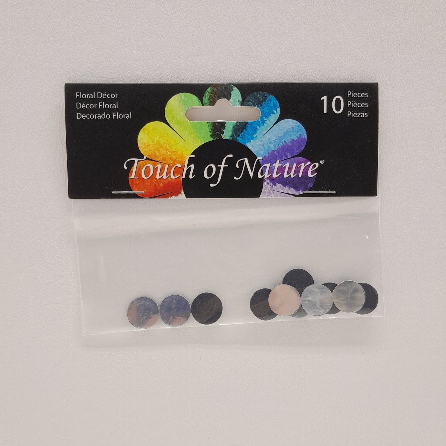 10pc 1/2&quot; Round Mirrors (Glass)