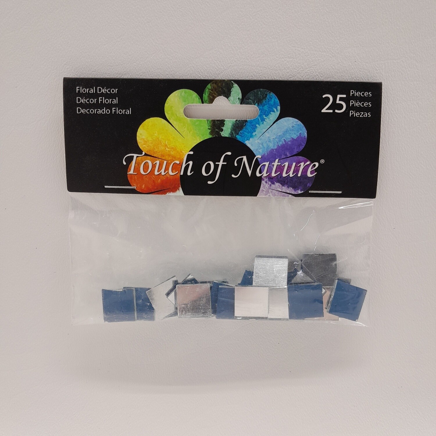 25pc 1/2" Square Mirrors (Glass)