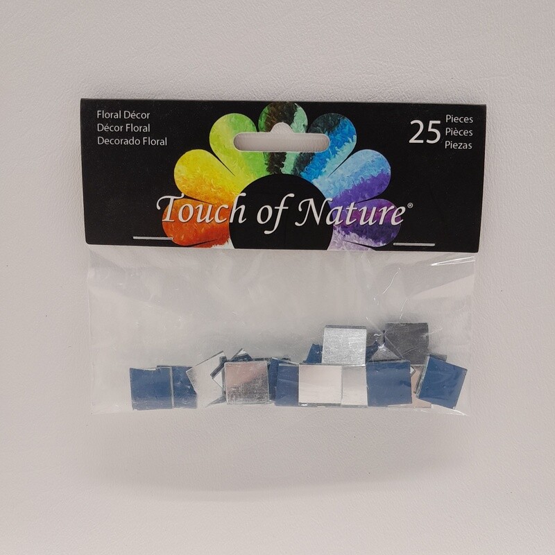 25pc 1/2&quot; Square Mirrors (Glass)