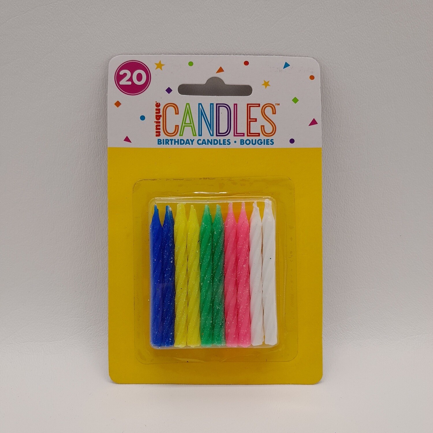 20pc Spiral Birthday Candles