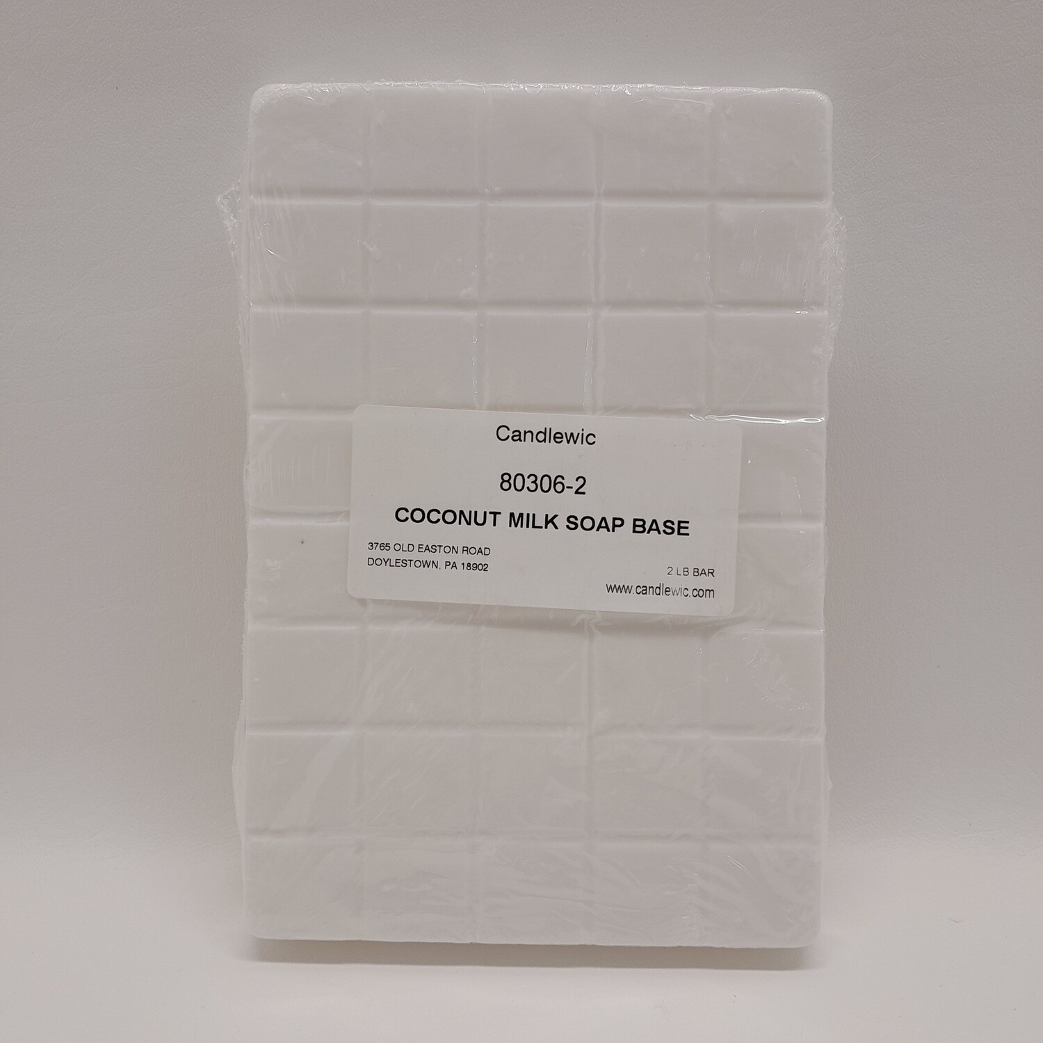2lb Coconut Milk Soap Base Block