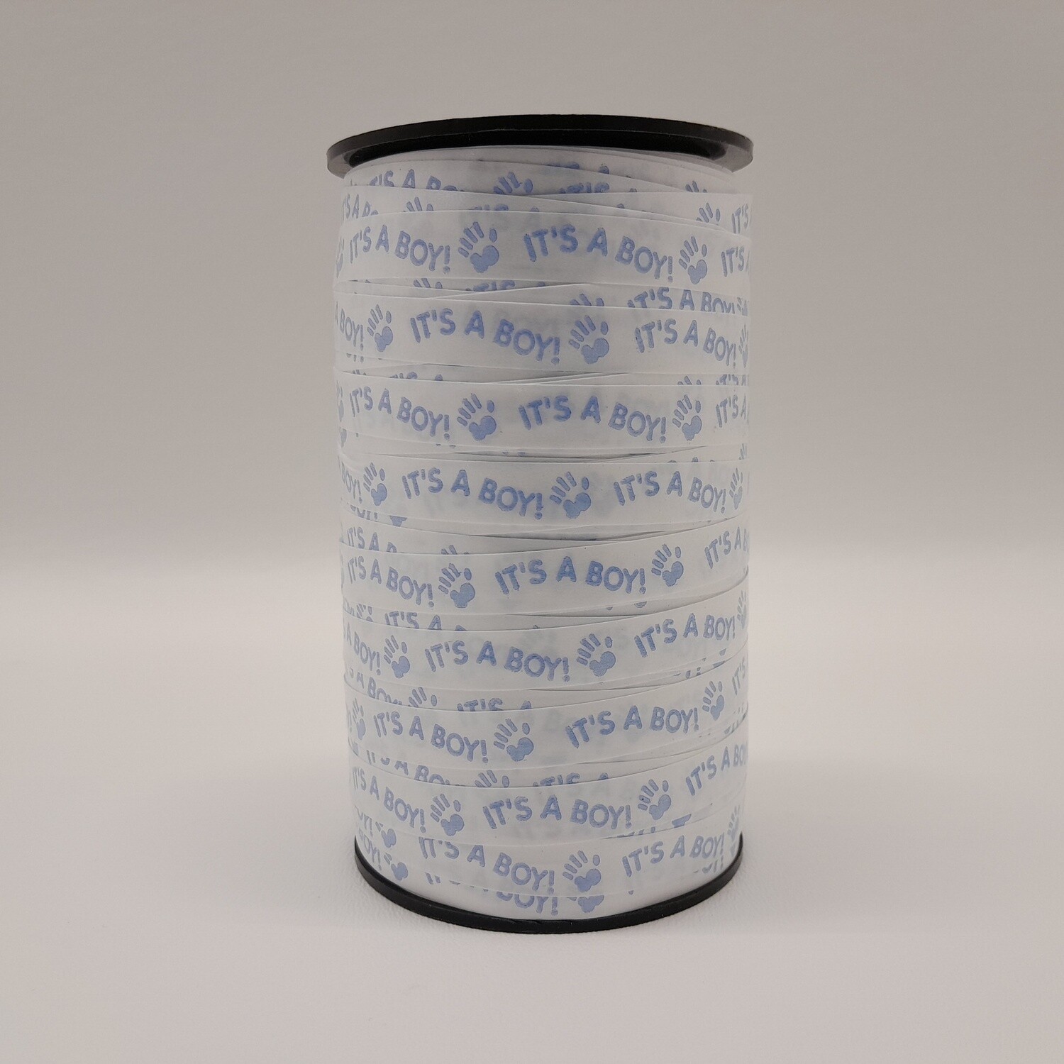 3/8&quot;x250yd Curling Ribbon It&#39;s A Boy Blue