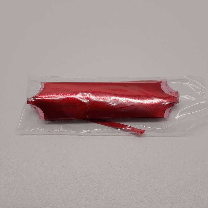 Glitter Pull Bow 5&quot;x16 Loops Hot Red (1-1/4&quot; Ribbon)