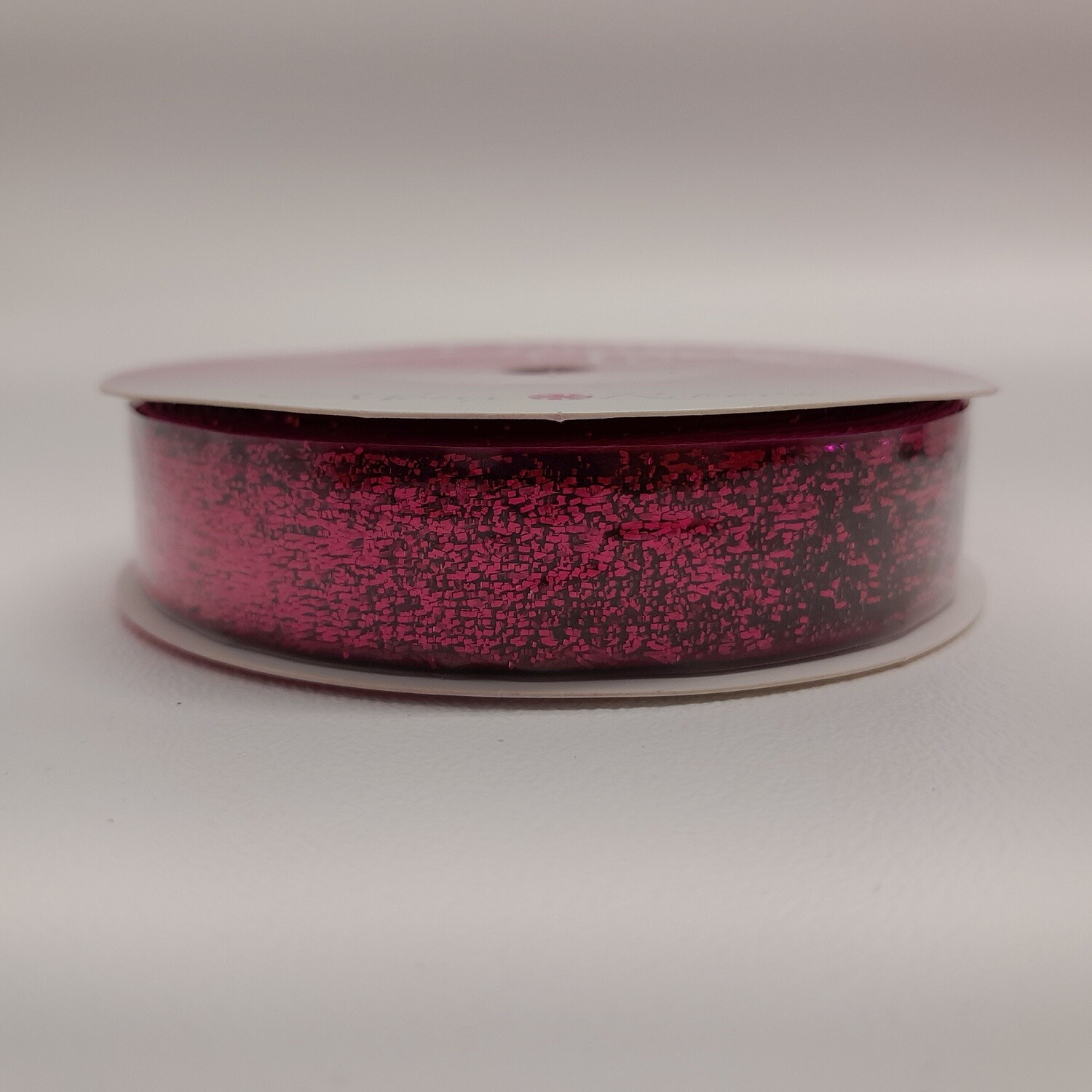 5/8&quot;x3yd Glitter Velvet Cerise