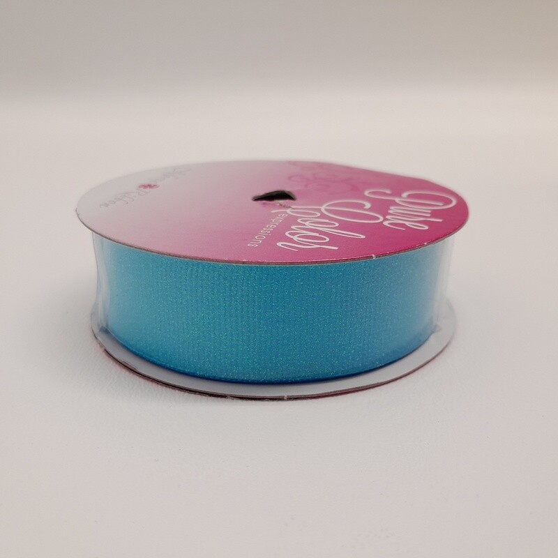 7/8&quot;x5yd Grosgrain Ribbon Turquoise