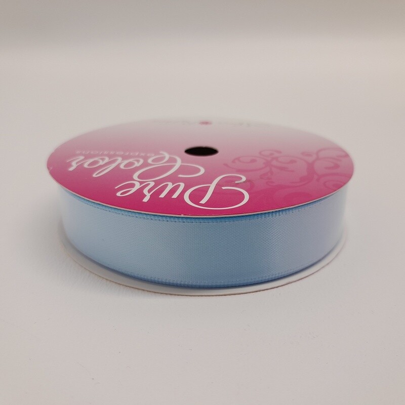 5/8&quot;x10yd Double Faced Satin Powder Blue