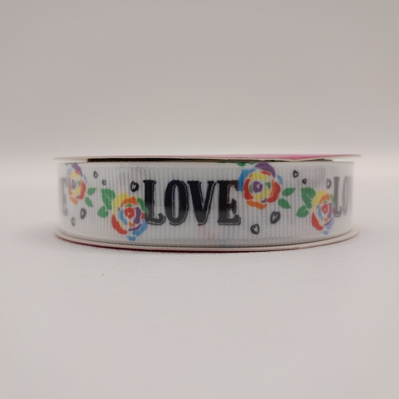 5/8&quot;x4yd Sweet Love Candy Ribbon