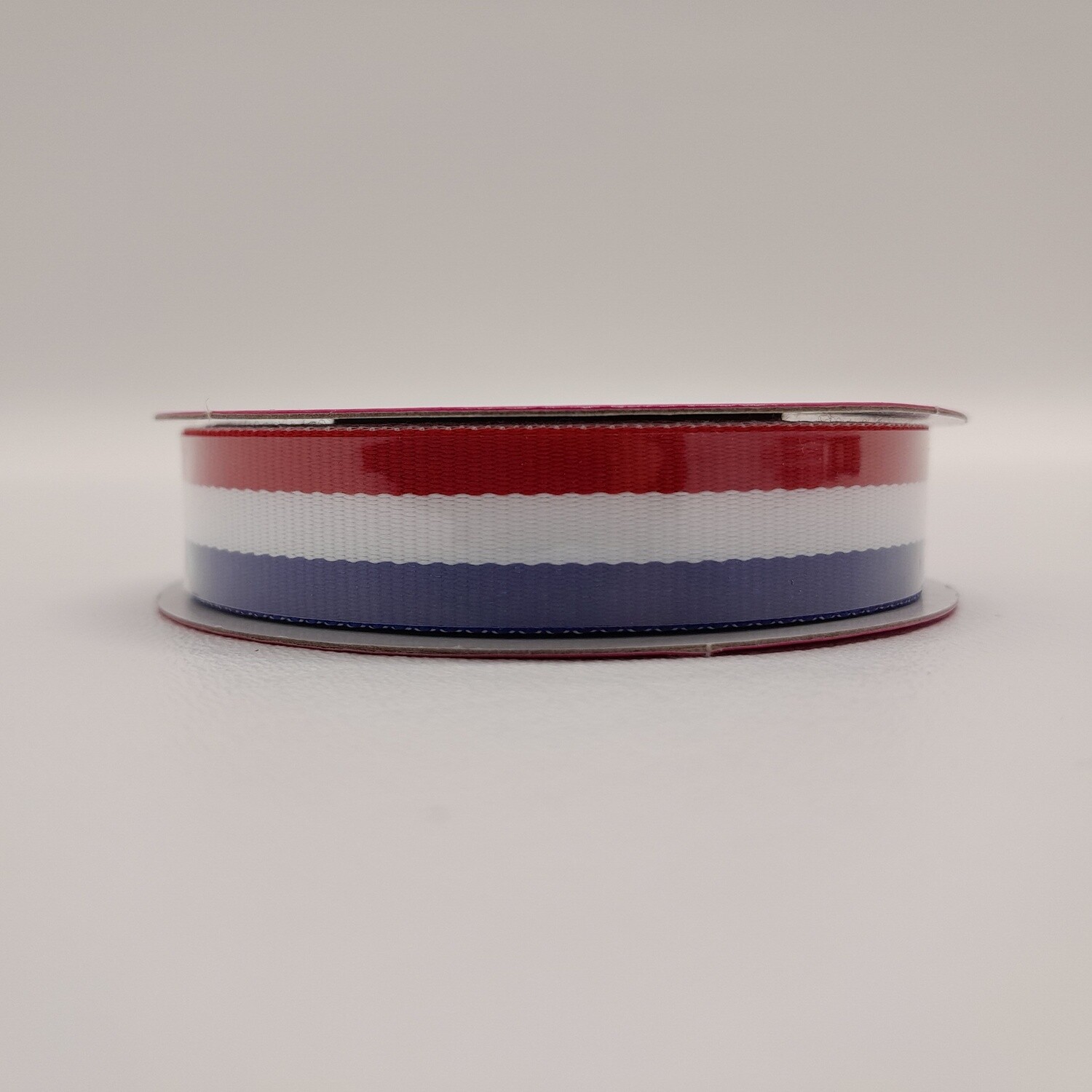 5/8&quot;x7yd Striped Grosgrain Red/White/Blue