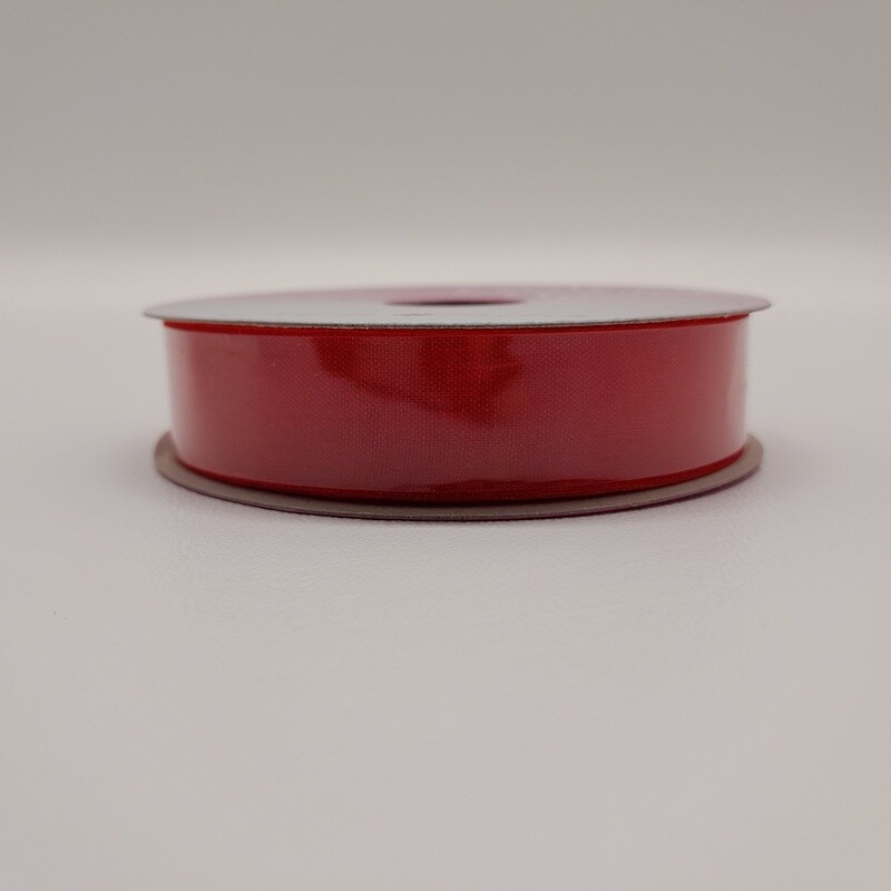 5/8&quot;x20yd Organza Red