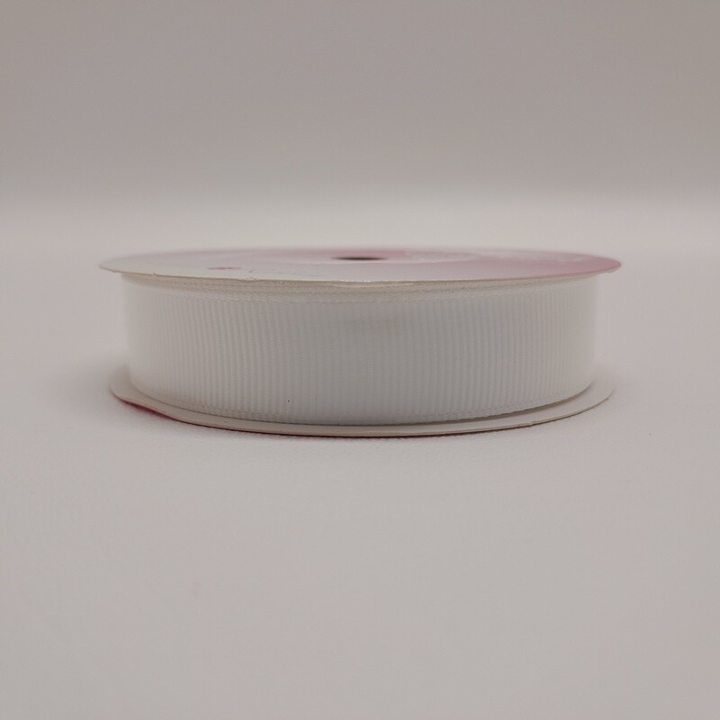 5/8&quot;x10yd Grosgrain White