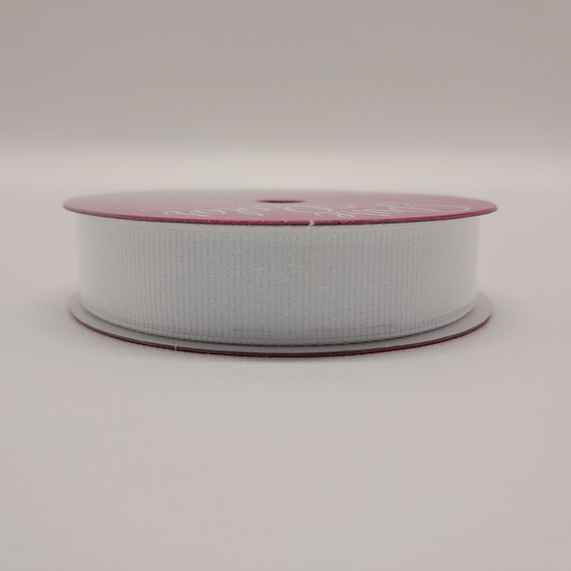 5/8&quot;x6yd Grosgrain White