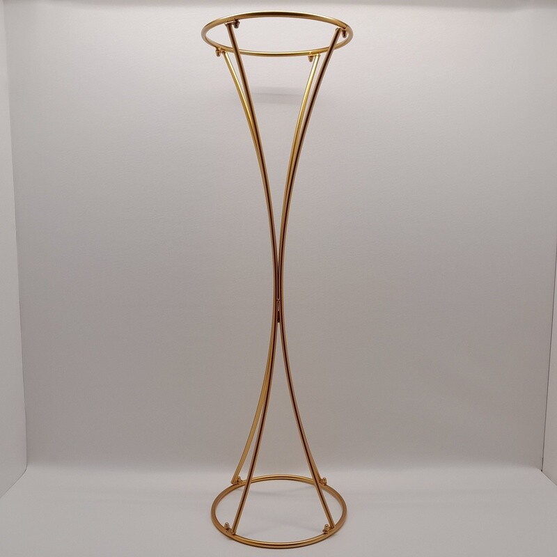 40&quot; Wire Slim Waist Stand Gold
