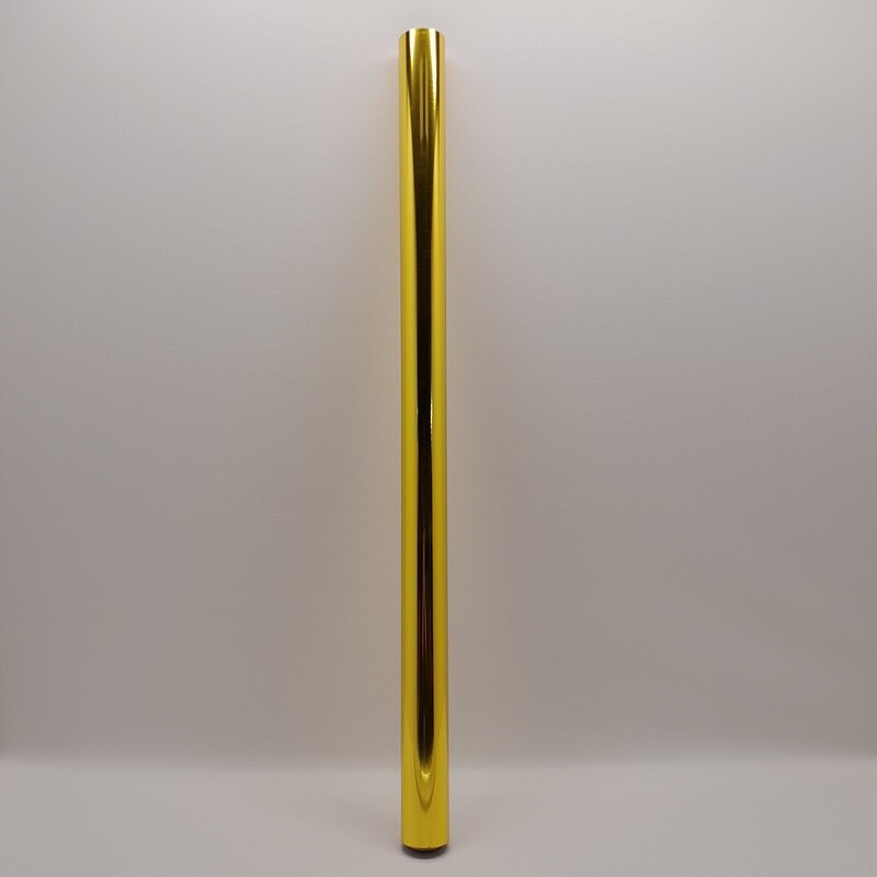 40&quot;x100&#39; Mirror Aisle Runner Gold