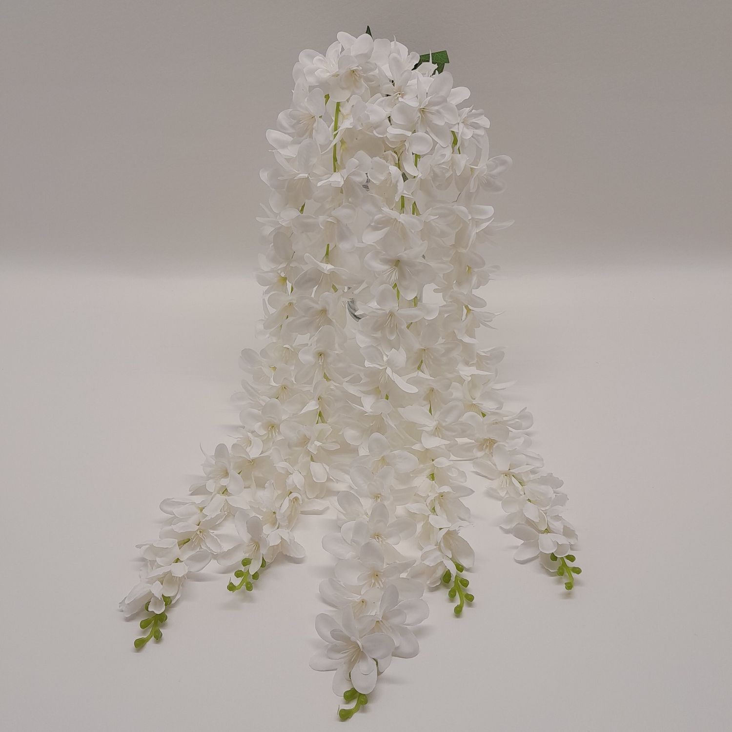 32&quot; Hanging Delphinium Bush x5 White