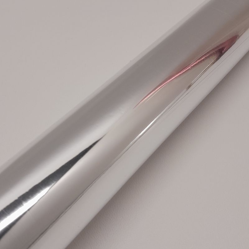 30&quot;x50&#39; Metallic Cellophane Roll Silver